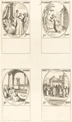 St. Sulpicius; St. Aldegondes; St. Sabina; De Roeping van St. Marcus