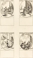 St. Victor; St. Justinus; Sts. Tiburtius en Valerianus; Sts. Basilissa en Anastasia