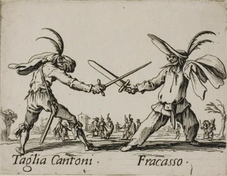 Taglia Cantoni - Fracasso, plaat 24 uit Balli di Sfessania