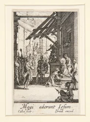 De Aanbidding der Wijzen, nr. 8 uit Het Leven van de Maagd