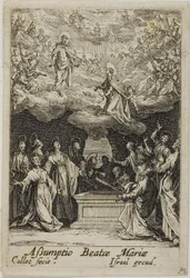 De tenhemelopneming van de Maagd, uit het leven van de Maagd