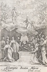 De tenhemelopneming van de Maagd, nr. 13 uit Het leven van de Maagd