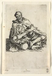 De bedelaars: Simulant, ca. 1623