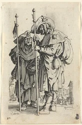 De bedelaars: De twee pelgrims