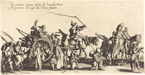 De Bohemiens marcheren: De achterhoede