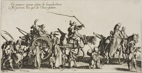 De Bohemiens marcheren: De achterhoede, uit De Bohemiens