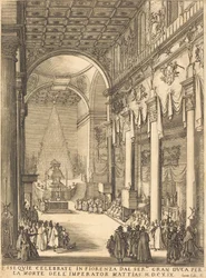 De Catafalque van Keizer Mathias, 1619