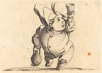De Drinker, Vooraanzicht