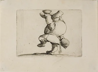 De Drinker van Achteren Gezien, uit Varie Figure Gobbi
