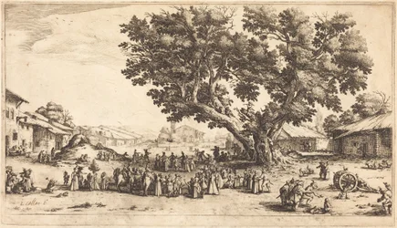 De jaarmarkt van Xeuilley