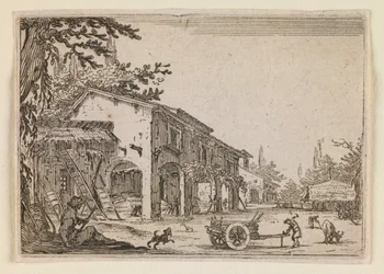 De hoeve, uit „De grillen” (Nancy-editie)
