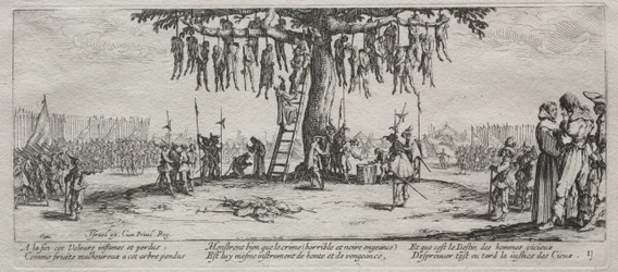 De Grote Ellende van de Oorlog: De Ophanging