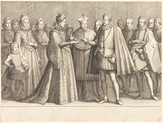 Het huwelijk van Ferdinando en Christine van Lotharingen