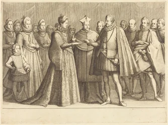 Het huwelijk van Ferdinando en Christine van Lotharingen