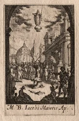 Het Martelaarschap van de Apostelen: St. Jacobus de Meerdere