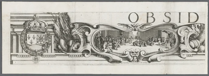 Het beleg van La Rochelle: Plaat 1, 1628-1630