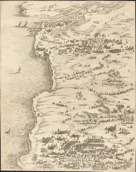 Het Beleg van La Rochelle [plaat 5 van 16; set omvat 1952.8.97-112]