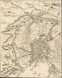 Het beleg van La Rochelle [plaat 6 van 16; set omvat 1952.8.97-112]