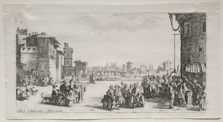 De slavenmarkt, 1629