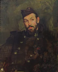 Félicien Cacan in uniform