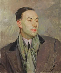 Studie voor een portret van Paul Morand (1888-1976)