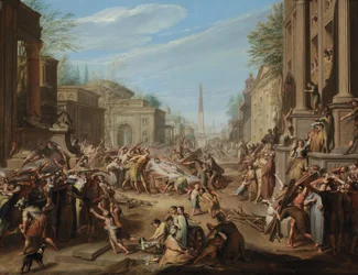De Onrust in Rome na de Dood van Caesar