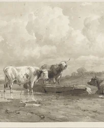 Ovaal portret van een koningin