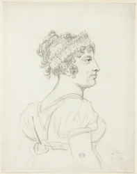 Buste van Caroline Bonaparte, Prinses Murat, Koningin van Napels