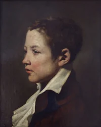 Portret van een jonge jongen