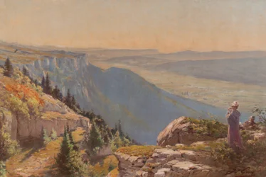 Het Vercors-plateau (gezien vanaf Les Ramées)