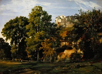 Landschap, uitzicht op Marino