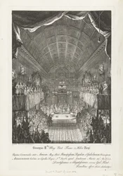 Huwelijk van Willem IV met prinses Anna, 1734