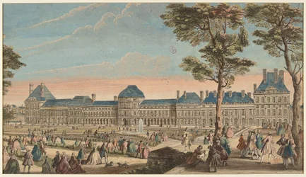 De promenades van het Tuilerieënpaleis