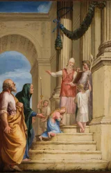 Frans: Présentation de la Vierge au Temple