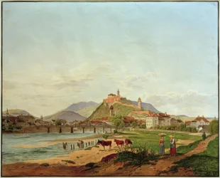 Gezicht op Graz