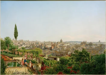 Uitzicht op Rome