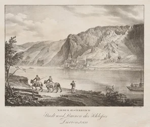 Neder-Oostenrijk, Stad en Ruïnes van het Kasteel