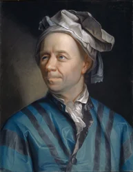 Portret van Leonhard Euler (1707-1783)