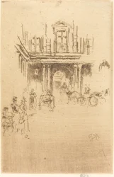 Een hoek van het Palais Royal