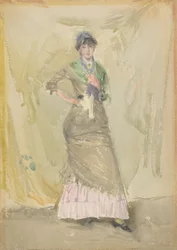 Een noot in groen, 1883-1884