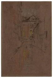 Een Venetiaans kanaal, 1879-1880