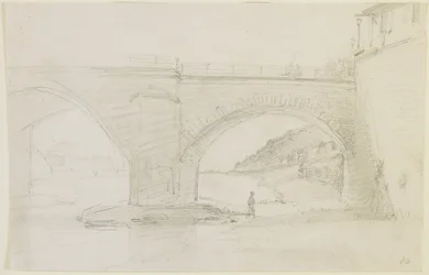 Een brug, 1858