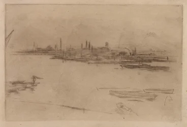 Battersea ochtend, 1875