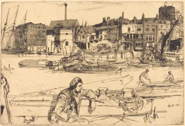Black Lion Wharf, 1859