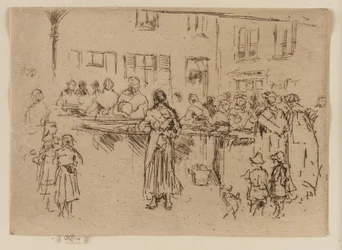 Visvrouwen, Oostende, 1887