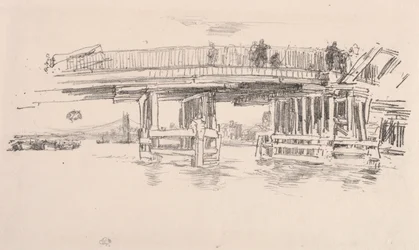 Oude Battersea Brug, 1879