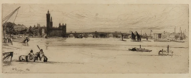 Oude Westminster Brug, 1859