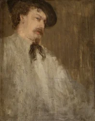 Portret van Dr. William McNeill Whistler, 1871-73