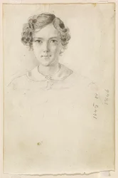 Portret van Whistler, 1845 of 1846