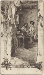 Voddenrapers, Quartier Mouffetard, Parijs